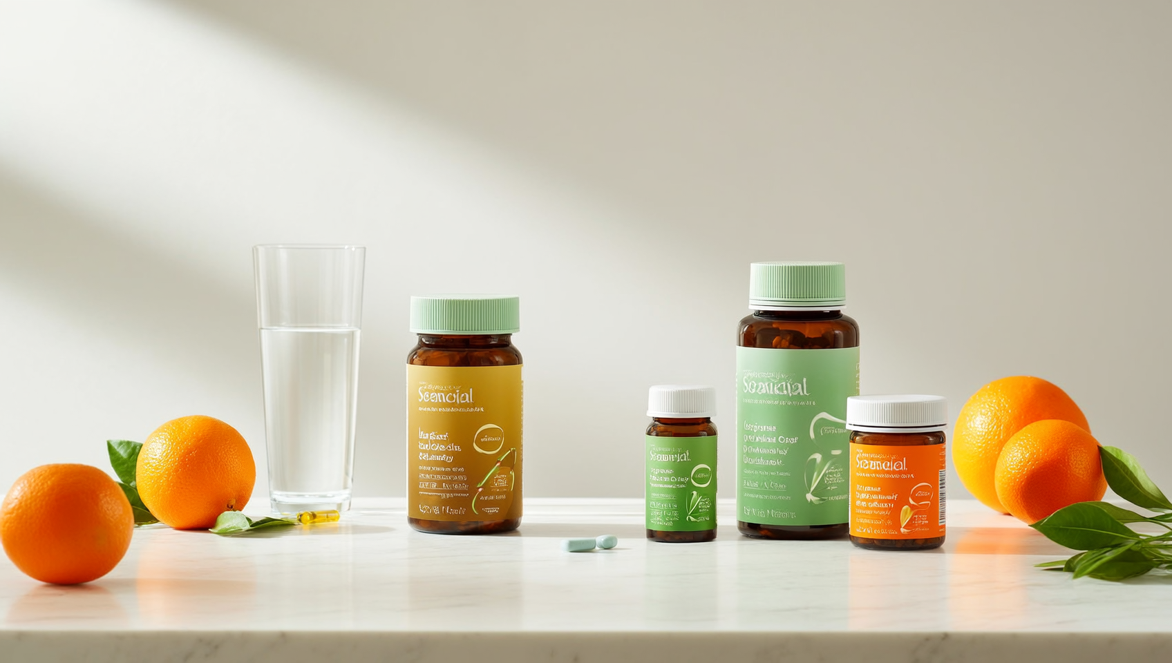 Natural Supplements & Vitamin C 1000mg, Lab-Tested for Everyday Energy